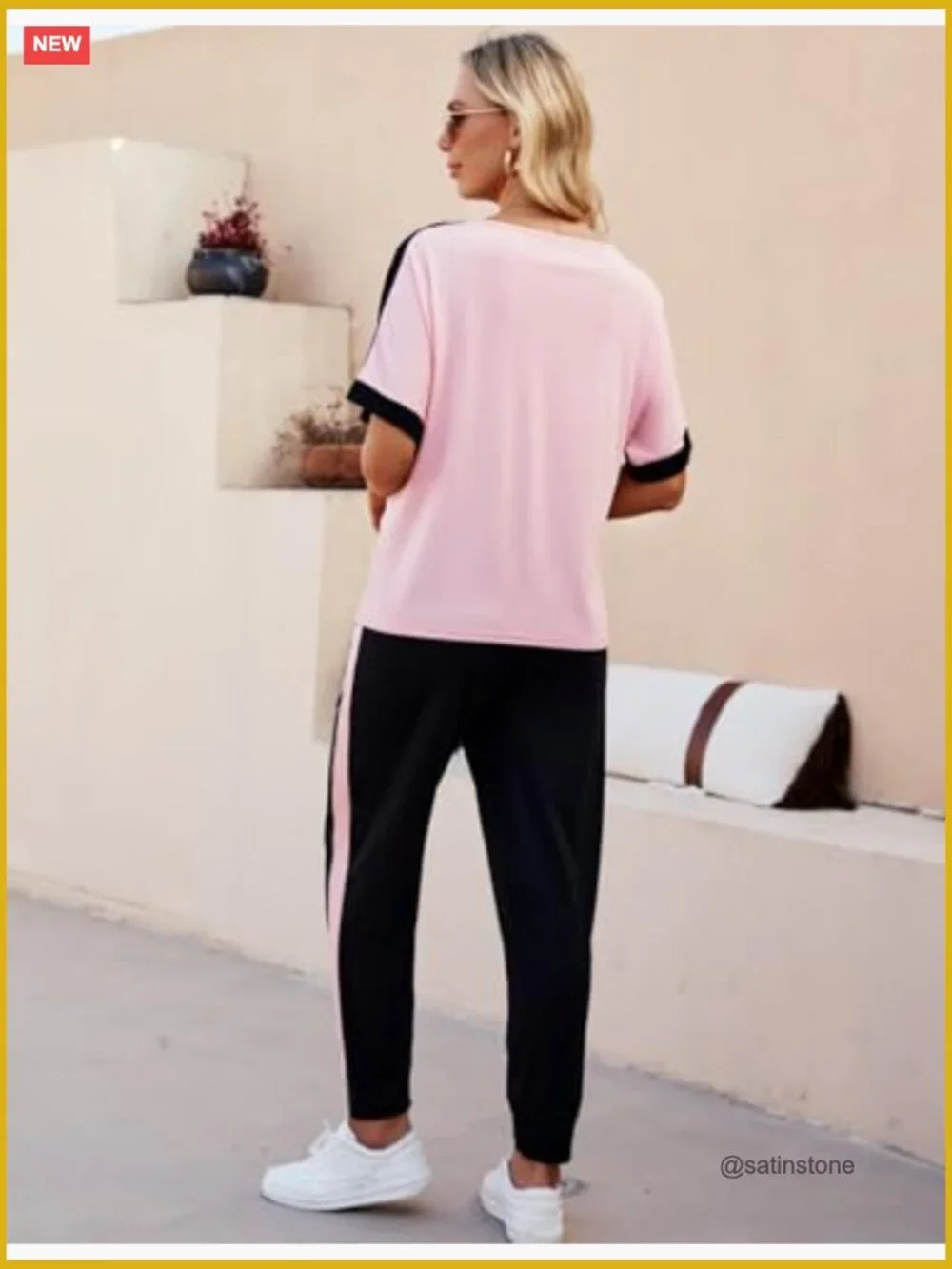 Women 2 Piece Lounge Sets Soft Sweatsuits Trendy Matching Sets